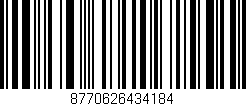 Código de barras (EAN, GTIN, SKU, ISBN): '8770626434184'