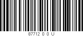 Código de barras (EAN, GTIN, SKU, ISBN): '87712_0_0_U'
