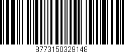 Código de barras (EAN, GTIN, SKU, ISBN): '8773150329148'