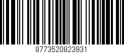 Código de barras (EAN, GTIN, SKU, ISBN): '8773520823931'