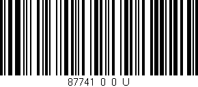 Código de barras (EAN, GTIN, SKU, ISBN): '87741_0_0_U'