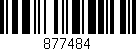 Código de barras (EAN, GTIN, SKU, ISBN): '877484'