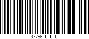 Código de barras (EAN, GTIN, SKU, ISBN): '87756_0_0_U'