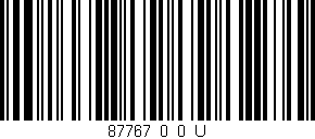 Código de barras (EAN, GTIN, SKU, ISBN): '87767_0_0_U'