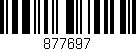 Código de barras (EAN, GTIN, SKU, ISBN): '877697'