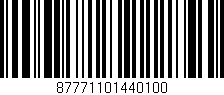 Código de barras (EAN, GTIN, SKU, ISBN): '87771101440100'