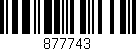 Código de barras (EAN, GTIN, SKU, ISBN): '877743'