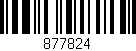 Código de barras (EAN, GTIN, SKU, ISBN): '877824'