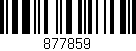 Código de barras (EAN, GTIN, SKU, ISBN): '877859'