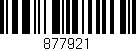 Código de barras (EAN, GTIN, SKU, ISBN): '877921'