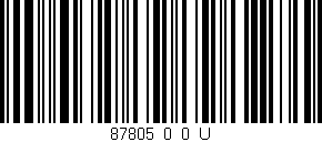 Código de barras (EAN, GTIN, SKU, ISBN): '87805_0_0_U'