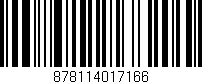 Código de barras (EAN, GTIN, SKU, ISBN): '878114017166'
