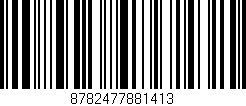 Código de barras (EAN, GTIN, SKU, ISBN): '8782477881413'