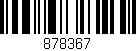 Código de barras (EAN, GTIN, SKU, ISBN): '878367'