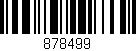 Código de barras (EAN, GTIN, SKU, ISBN): '878499'