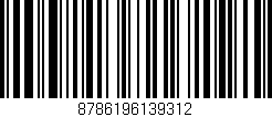 Código de barras (EAN, GTIN, SKU, ISBN): '8786196139312'