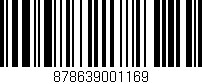 Código de barras (EAN, GTIN, SKU, ISBN): '878639001169'
