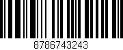 Código de barras (EAN, GTIN, SKU, ISBN): '8786743243'