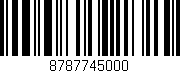 Código de barras (EAN, GTIN, SKU, ISBN): '8787745000'