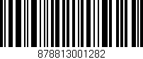 Código de barras (EAN, GTIN, SKU, ISBN): '878813001282'