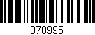 Código de barras (EAN, GTIN, SKU, ISBN): '878995'