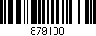 Código de barras (EAN, GTIN, SKU, ISBN): '879100'