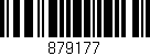 Código de barras (EAN, GTIN, SKU, ISBN): '879177'