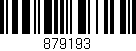 Código de barras (EAN, GTIN, SKU, ISBN): '879193'