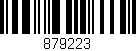 Código de barras (EAN, GTIN, SKU, ISBN): '879223'