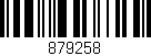 Código de barras (EAN, GTIN, SKU, ISBN): '879258'