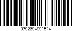 Código de barras (EAN, GTIN, SKU, ISBN): '8792694991574'