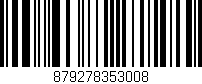 Código de barras (EAN, GTIN, SKU, ISBN): '879278353008'