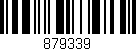 Código de barras (EAN, GTIN, SKU, ISBN): '879339'
