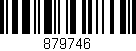 Código de barras (EAN, GTIN, SKU, ISBN): '879746'