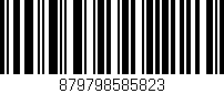 Código de barras (EAN, GTIN, SKU, ISBN): '879798585823'