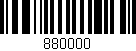 Código de barras (EAN, GTIN, SKU, ISBN): '880000'