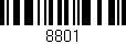Código de barras (EAN, GTIN, SKU, ISBN): '8801'