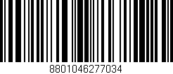 Código de barras (EAN, GTIN, SKU, ISBN): '8801046277034'