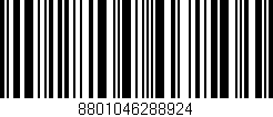 Código de barras (EAN, GTIN, SKU, ISBN): '8801046288924'