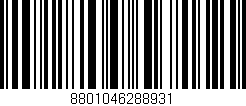 Código de barras (EAN, GTIN, SKU, ISBN): '8801046288931'