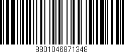 Código de barras (EAN, GTIN, SKU, ISBN): '8801046871348'