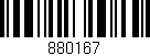Código de barras (EAN, GTIN, SKU, ISBN): '880167'