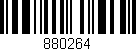 Código de barras (EAN, GTIN, SKU, ISBN): '880264'
