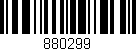 Código de barras (EAN, GTIN, SKU, ISBN): '880299'