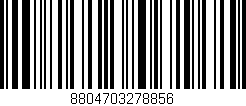 Código de barras (EAN, GTIN, SKU, ISBN): '8804703278856'