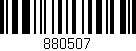 Código de barras (EAN, GTIN, SKU, ISBN): '880507'