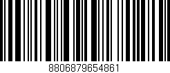 Código de barras (EAN, GTIN, SKU, ISBN): '8806879654861'