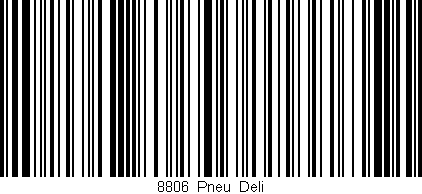 Código de barras (EAN, GTIN, SKU, ISBN): '8806_Pneu_Deli'