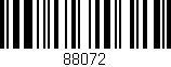 Código de barras (EAN, GTIN, SKU, ISBN): '88072'