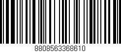 Código de barras (EAN, GTIN, SKU, ISBN): '8808563368610'